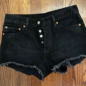 Levi’s 501 cut off shorts